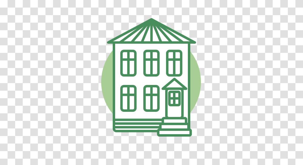 Great Gray Owl Clipart Icon, Housing, Building, Mansion, House Transparent Png