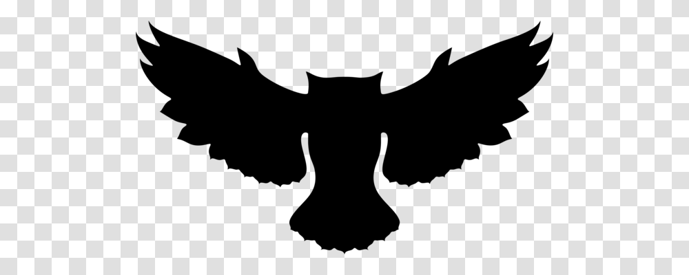 Great Grey Owl Silhouette Barn Owl Drawing, Gray, World Of Warcraft Transparent Png