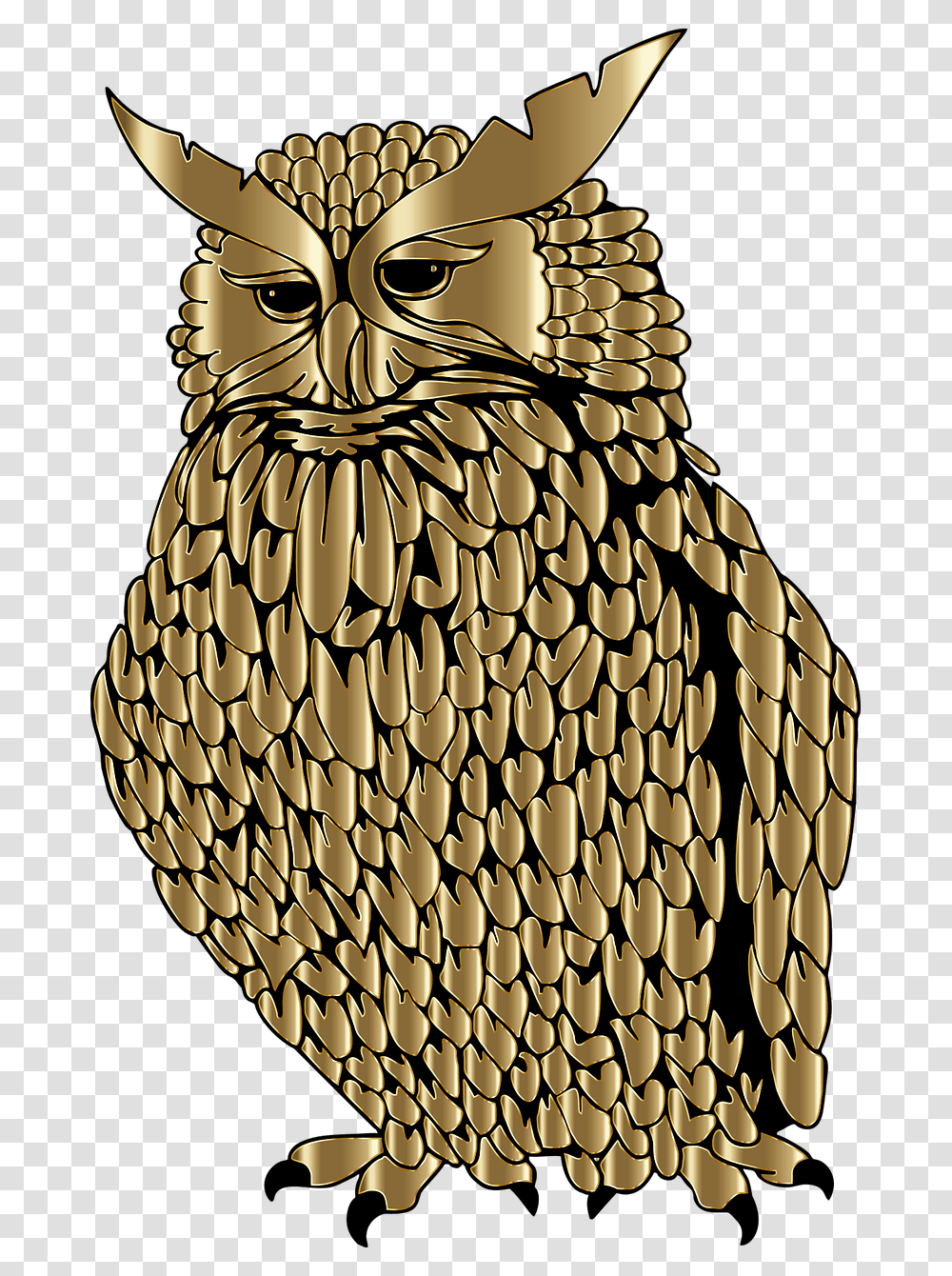 Great Horned Owl, Chandelier, Lamp, Animal, Mammal Transparent Png