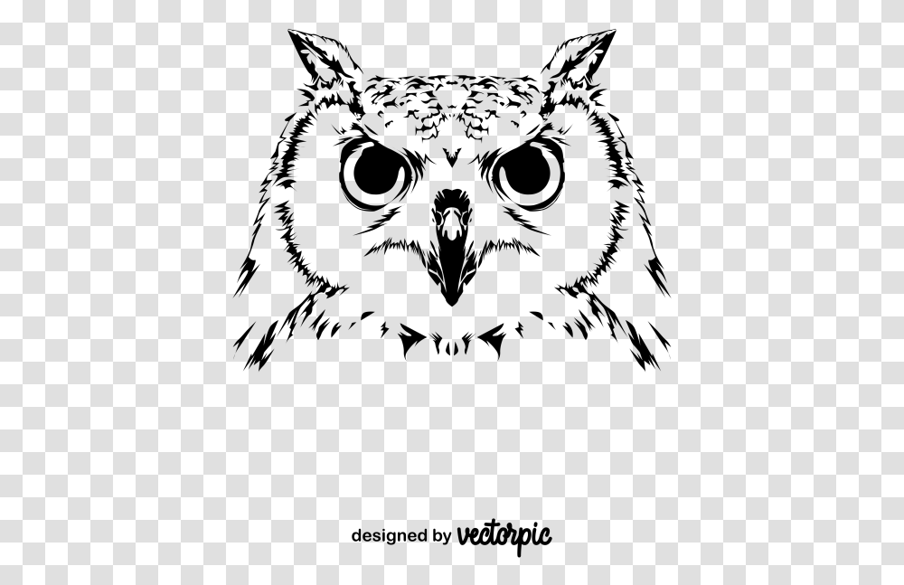Great Horned Owl, Gray, World Of Warcraft Transparent Png