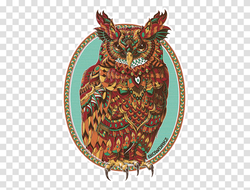Great Horned Owl Great Horned Owl, Pattern, Bird, Animal Transparent Png