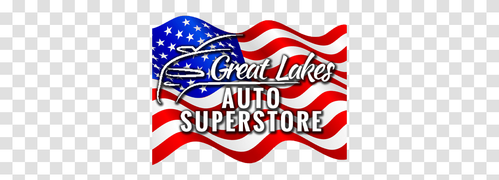 Great Lakes Auto Superstore Greatlakes Auto Superstore, Flag, Beverage, Drink Transparent Png