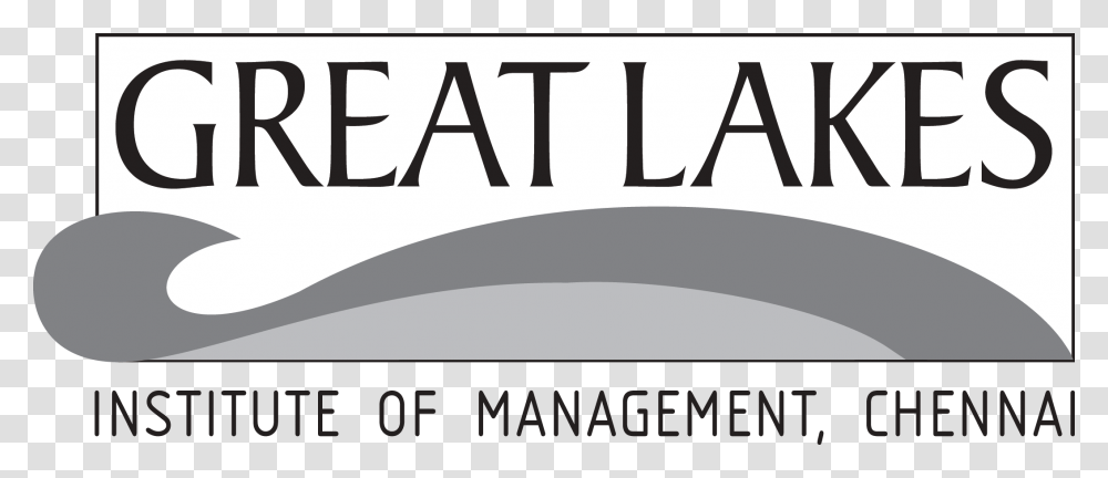 Great Lakes Institute Of Management Gurgaon Logo Black, Label, Alphabet, Word Transparent Png
