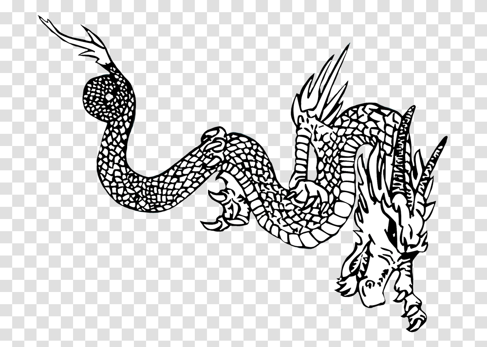 Great Pictures Of Cool Dragons Drawing Chinese Dragon, Dinosaur, Reptile, Animal Transparent Png