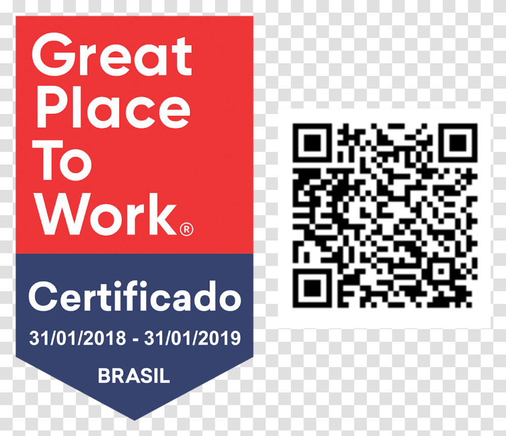Great Place To Work Certified Mar 2019, QR Code, Flyer, Poster, Paper Transparent Png