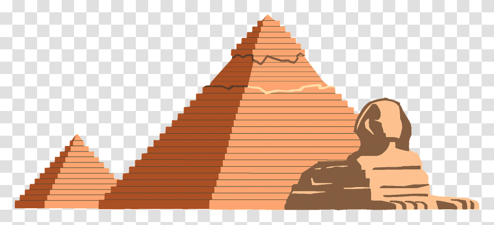 Great Pyramid Of Giza Clipart, Architecture, Building, Person, Human Transparent Png