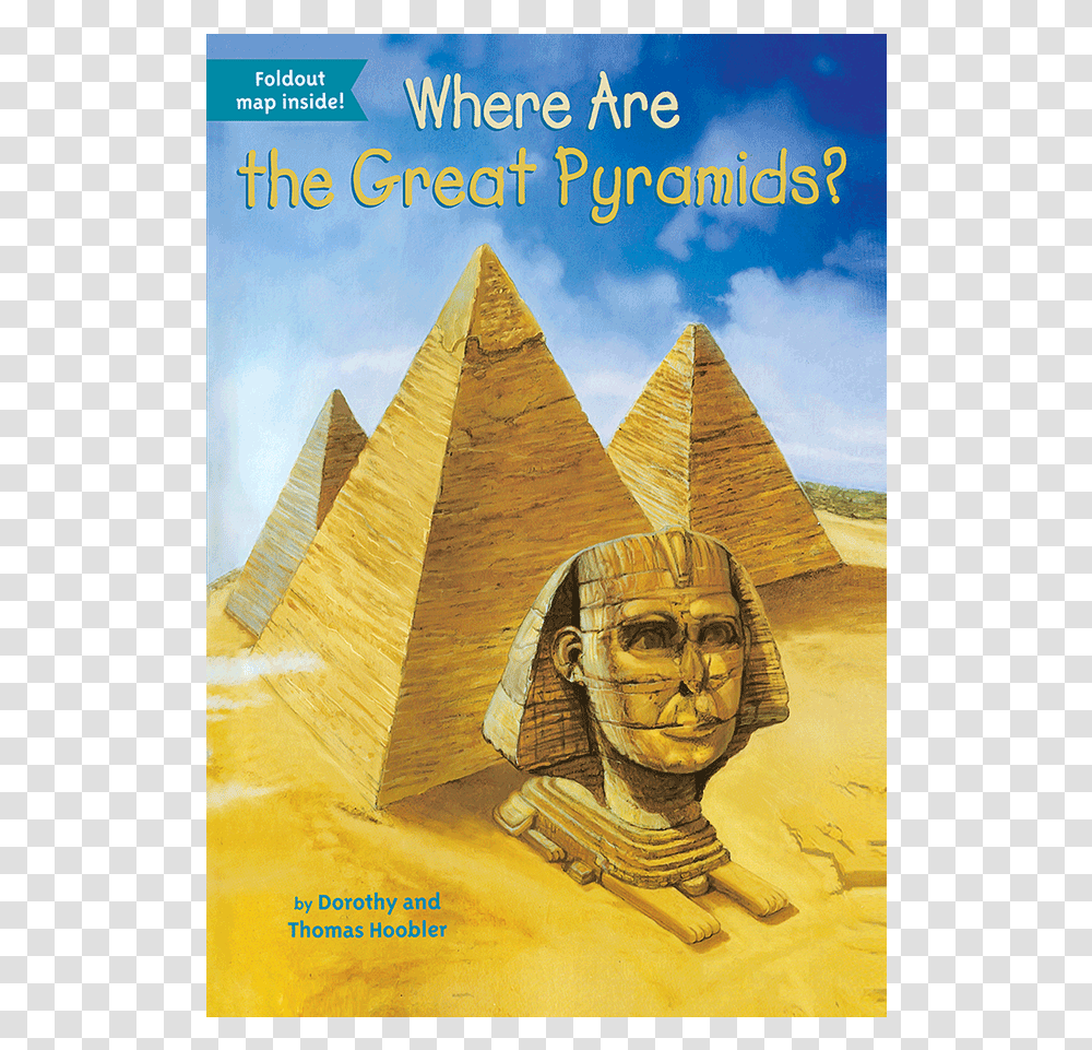 Great Pyramids Book, Building, Architecture, Poster, Advertisement Transparent Png