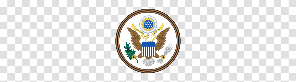 Great Seal Of The United States, Emblem, Logo, Trademark Transparent Png