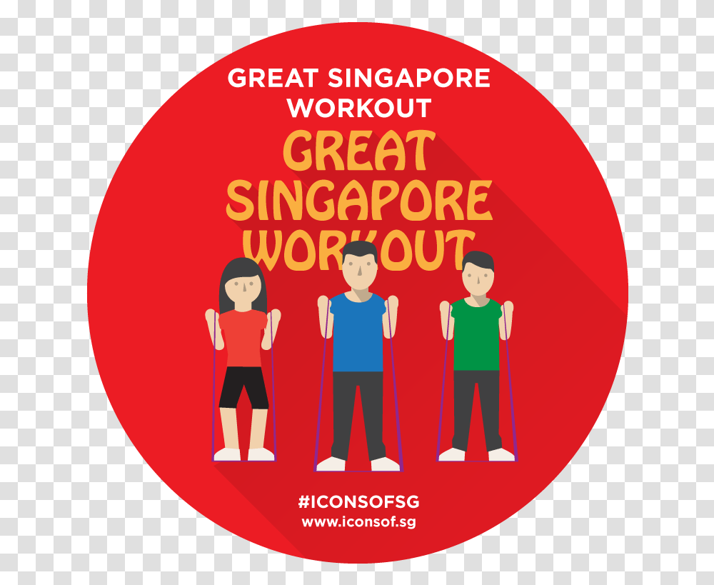 Great Singapore Workout, Poster, Advertisement, Flyer, Paper Transparent Png