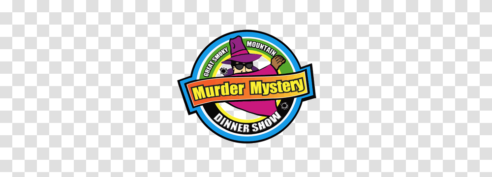 Great Smoky Mountain Murder Mystery Dinner Show In Pigeon Forge, Label, Logo Transparent Png