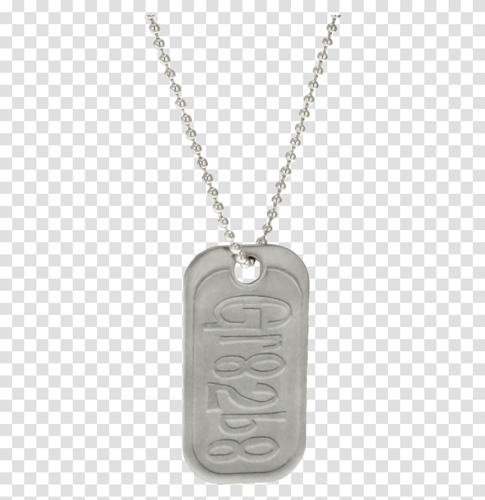 Great To Be 8 Dog Tag Necklace, Pendant, Locket, Jewelry, Accessories Transparent Png