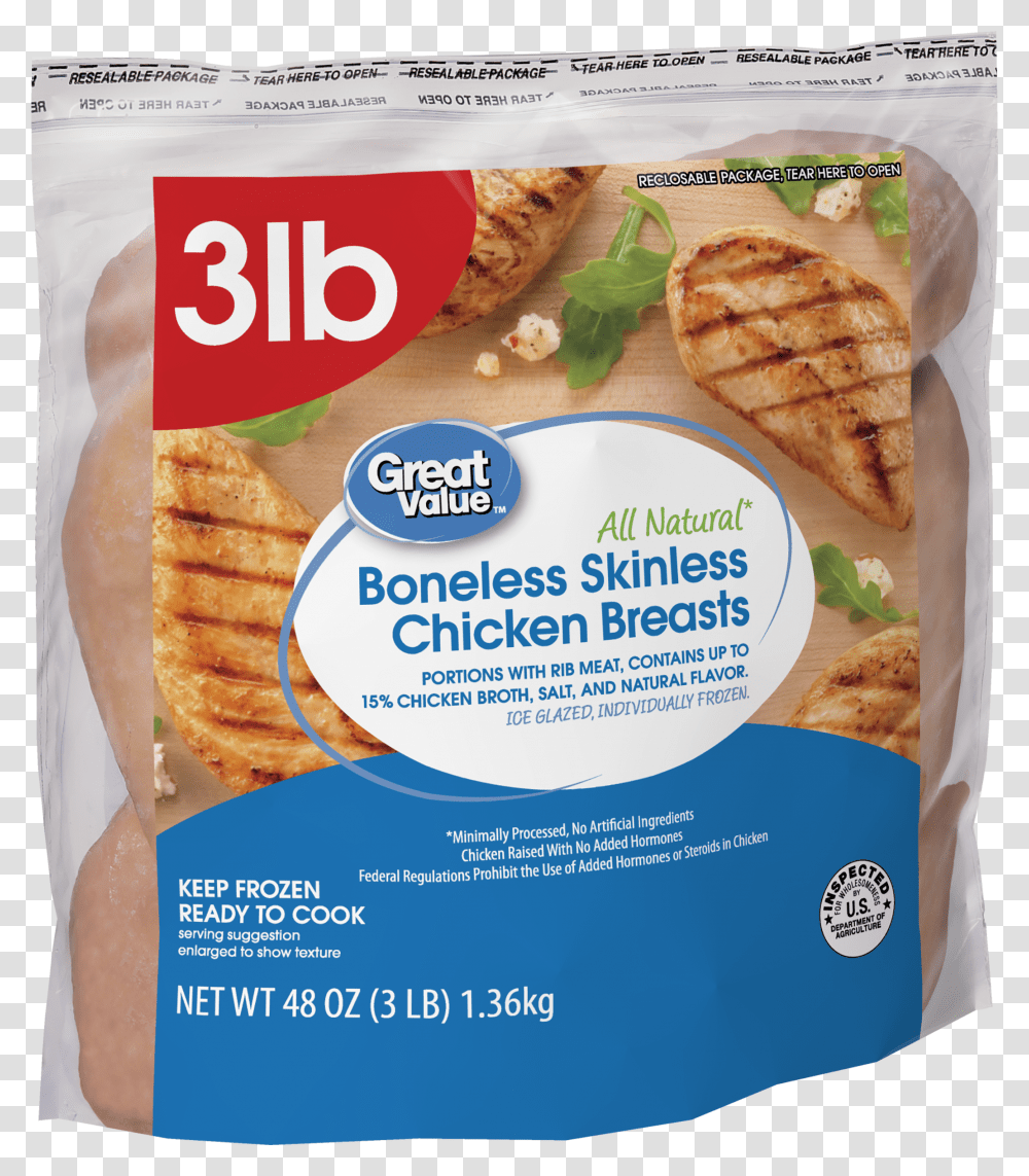 Great Value Chicken Breast Transparent Png
