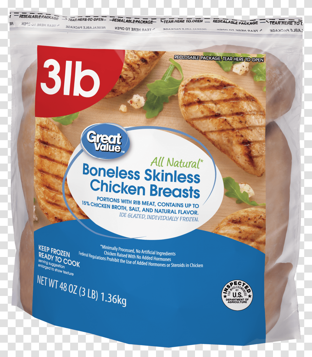 Great Value Chicken Breast Transparent Png
