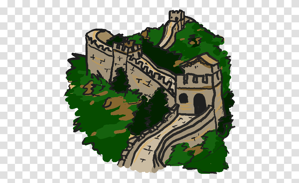 Great Wall Of China Background, Landscape, Outdoors, Nature, Scenery Transparent Png