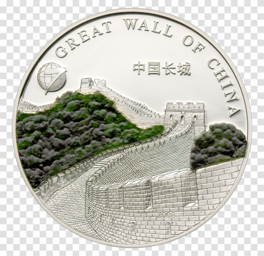 Great Wall Of China, Nickel, Coin, Money Transparent Png
