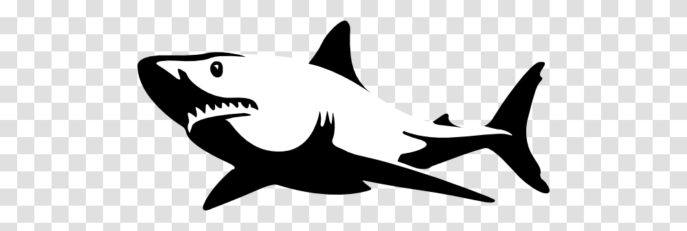 Great White Shark Stencil Blue Shark Clip Art, Sea Life, Fish, Animal, Silhouette Transparent Png