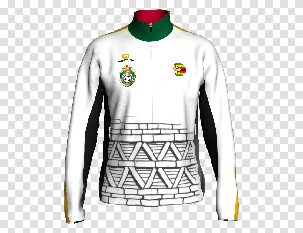 Great Zimbabwe Chevron Pattern, Apparel, Long Sleeve, Sweatshirt Transparent Png