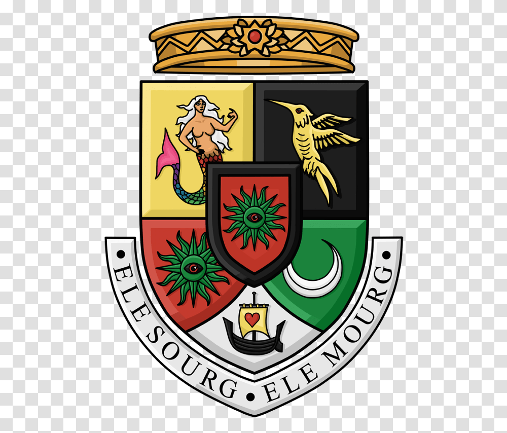 Greater Arms Of Sabia And Verona Emblem, Bird, Animal, Armor, Shield Transparent Png
