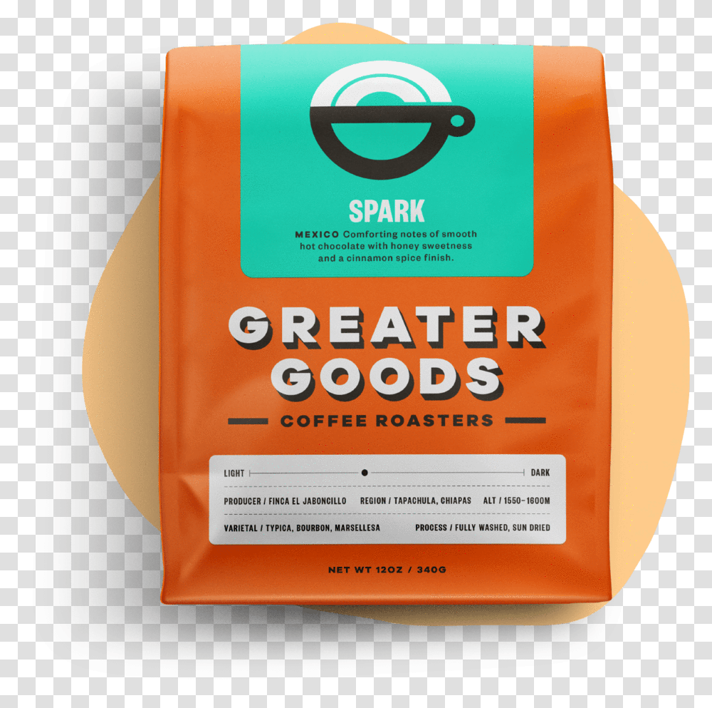 Greater Goods Coffee Roasting Co., Food, Box, Advertisement, Poster Transparent Png