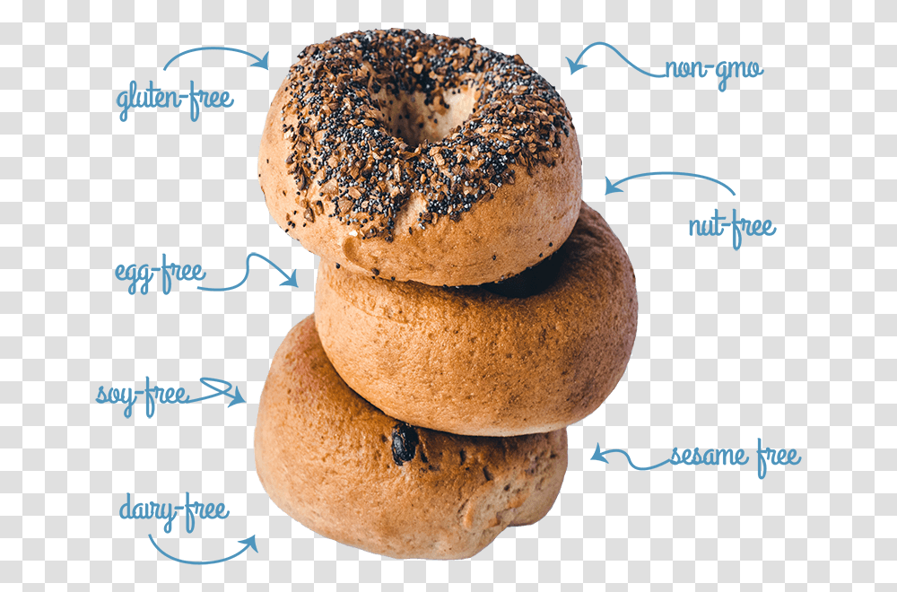 Greater Knead, Bread, Food, Fungus, Bagel Transparent Png