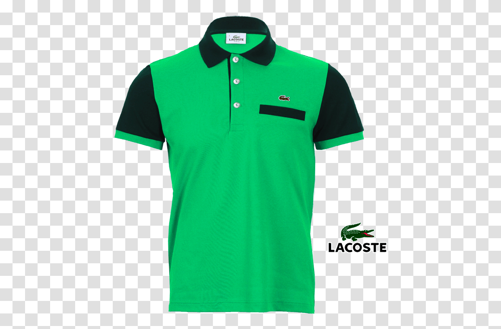 Gree Green Color Polo Shirt, Clothing, Apparel, Sleeve, Jersey Transparent Png