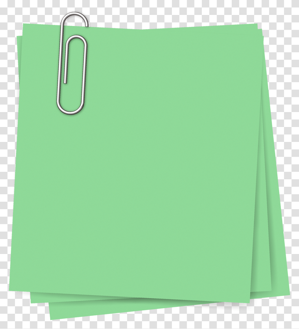 Greeb Post It Notes Construction Paper, File Binder, File Folder Transparent Png