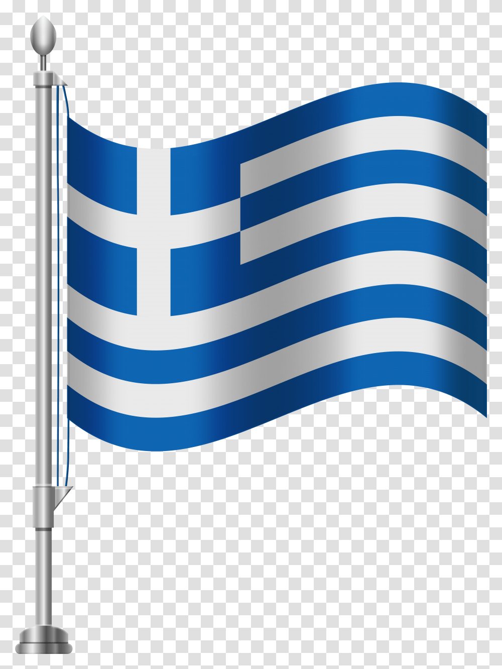 Greece Flag Clip Art Transparent Png