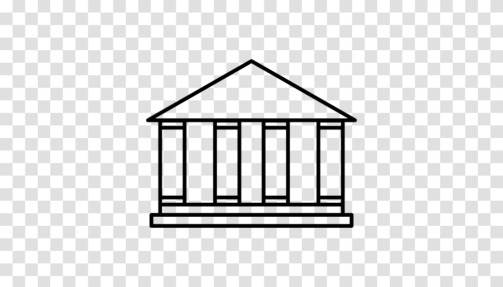 Greece Parthenon Icon With And Vector Format For Free, Gray, World Of Warcraft Transparent Png