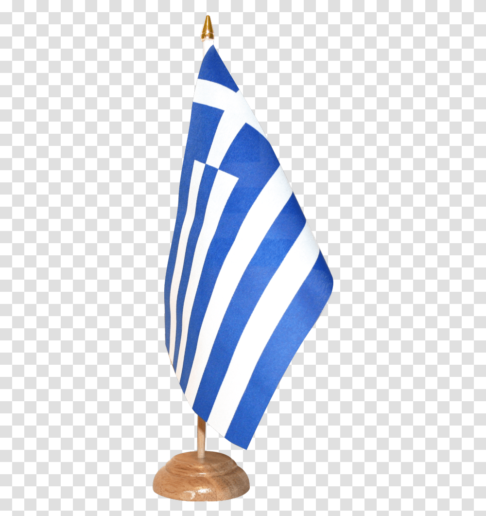 Greece Table Flag Flag, Apparel, Hat Transparent Png