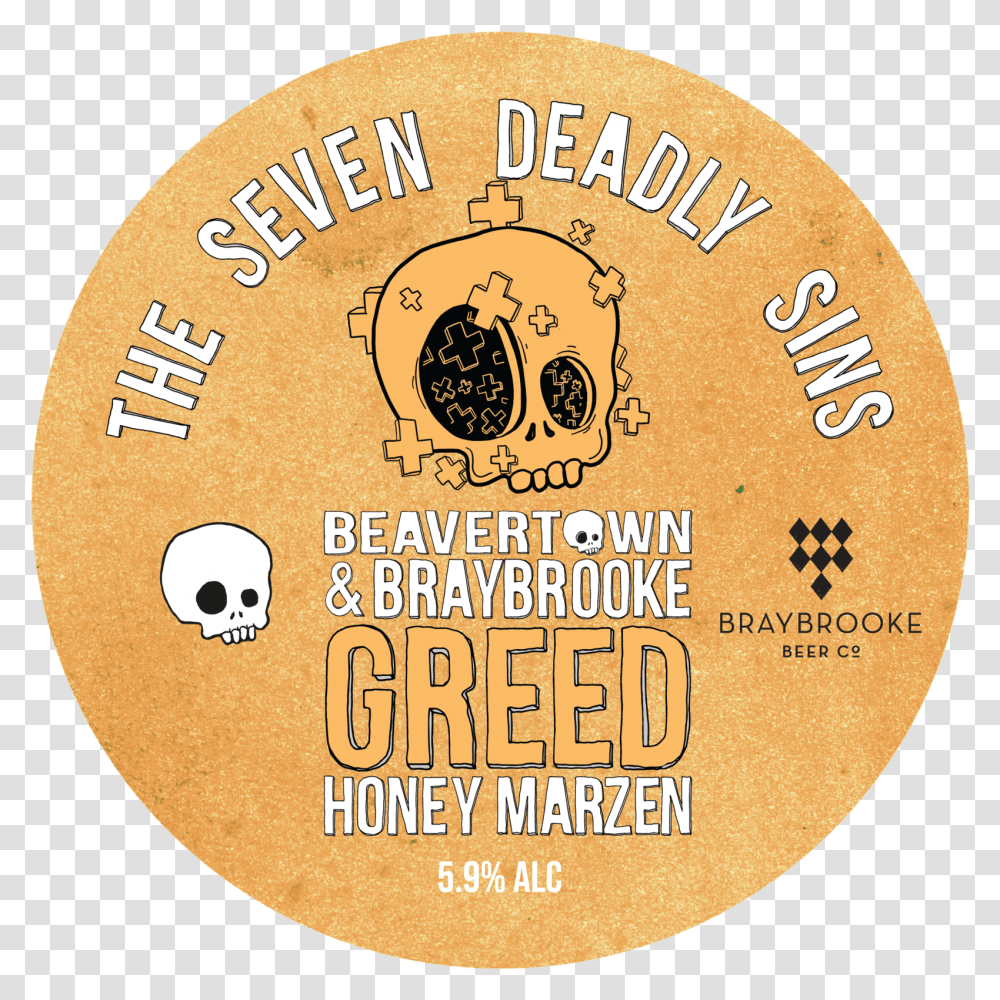 Greed Beavertown Brewery Cd, Disk, Label, Text, Dvd Transparent Png