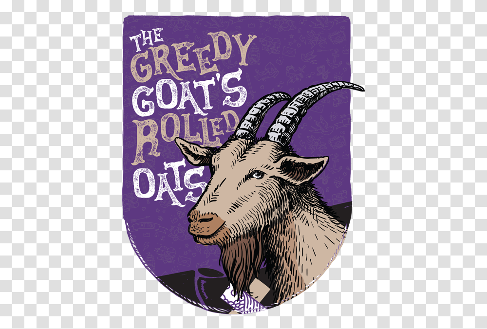 Greedy Goats - Rolled Oats Goat, Mammal, Animal, Wildlife, Zebra Transparent Png