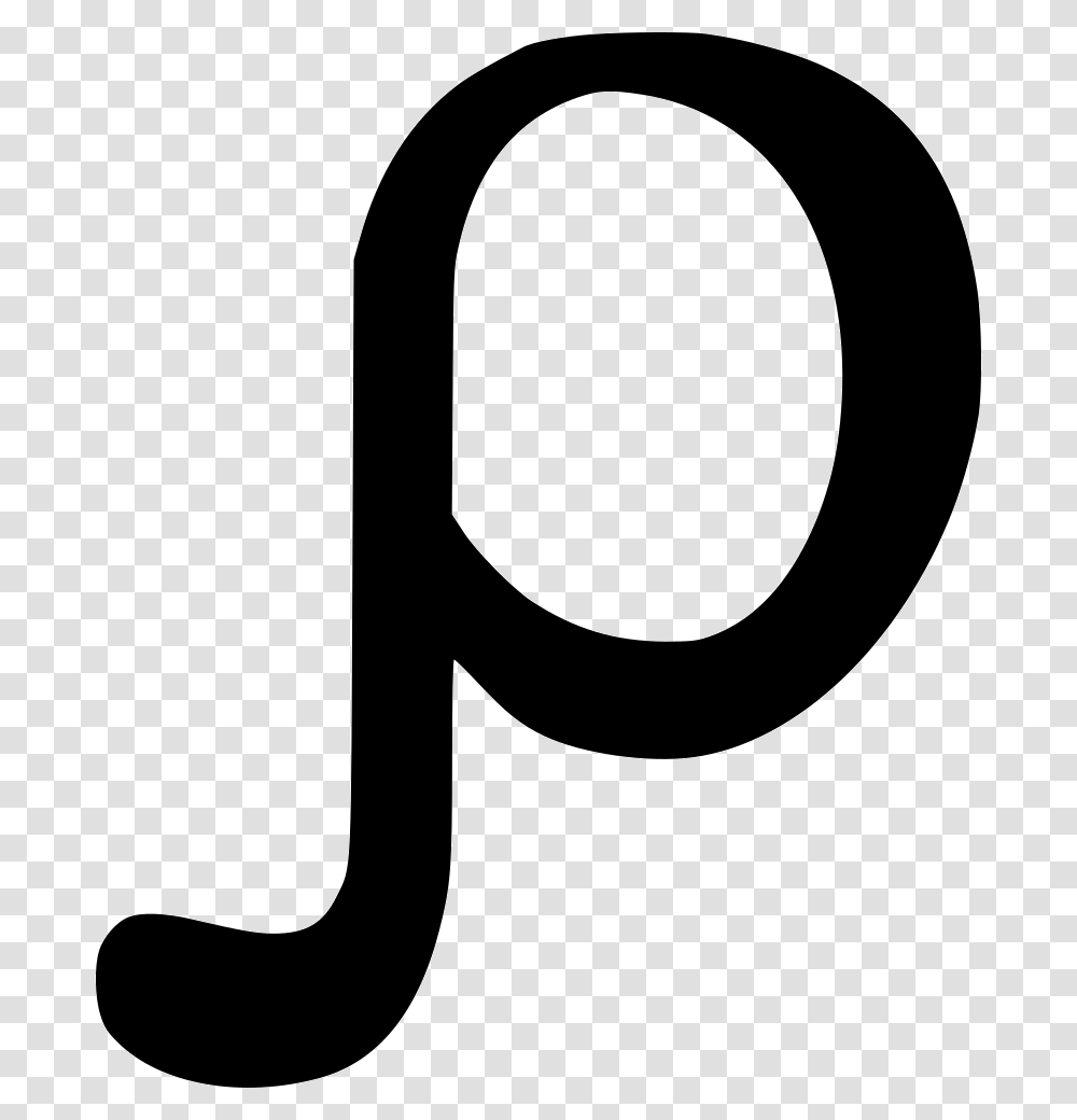 Greek Alphabet P Density Solidity Denseness Density Icon, Word, Label, Number Transparent Png