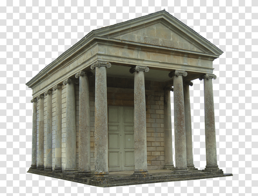 Greek Building, Architecture, Pillar, Column, Door Transparent Png