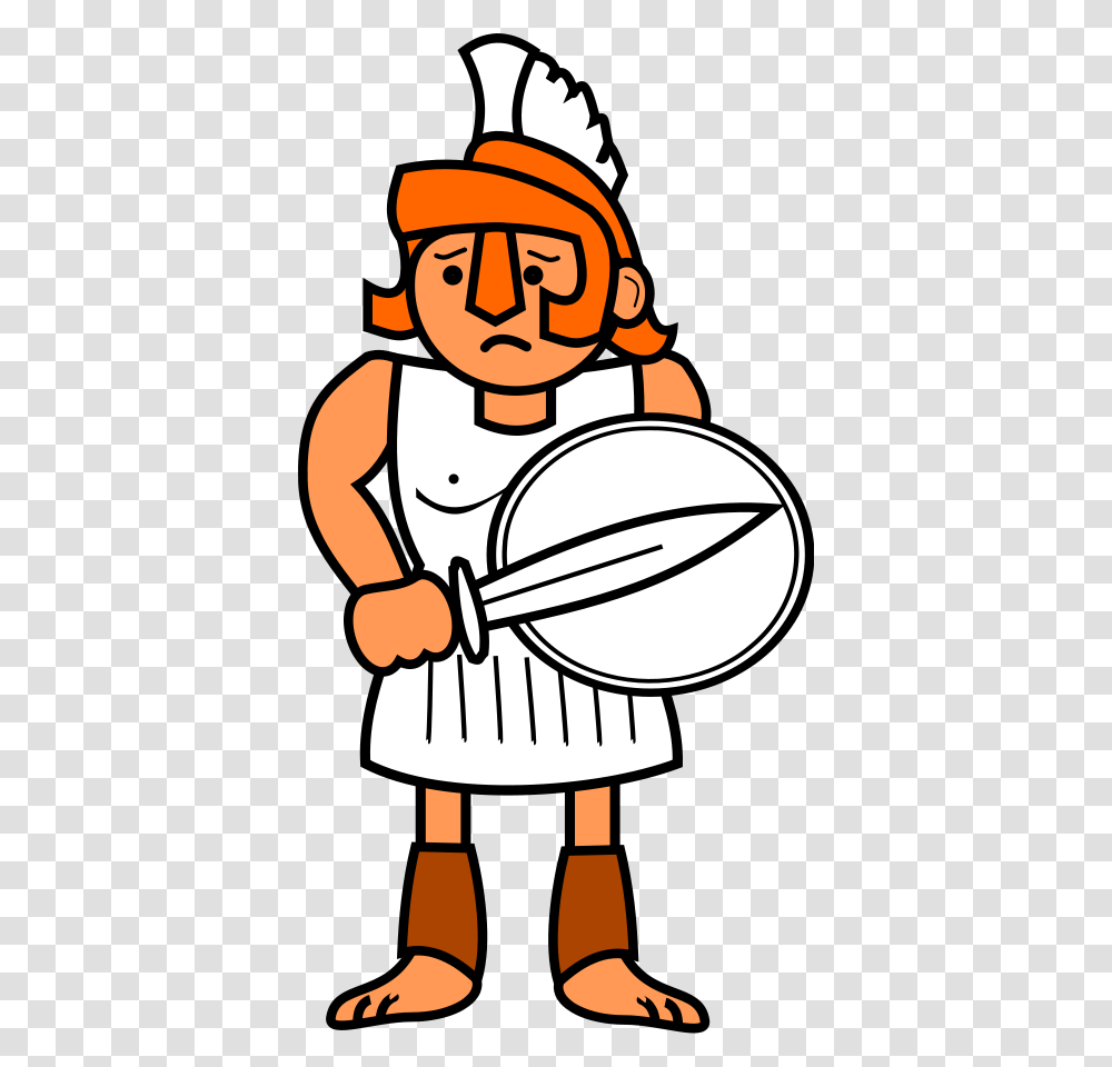 Greek Clipart, Person, Human, Armor, Shield Transparent Png