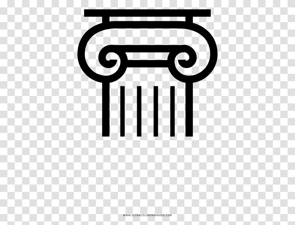 Greek Column Coloring, Gray, World Of Warcraft Transparent Png