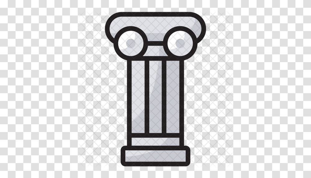 Greek Column Icon Clip Art, Architecture, Building, Tower, Pillar Transparent Png