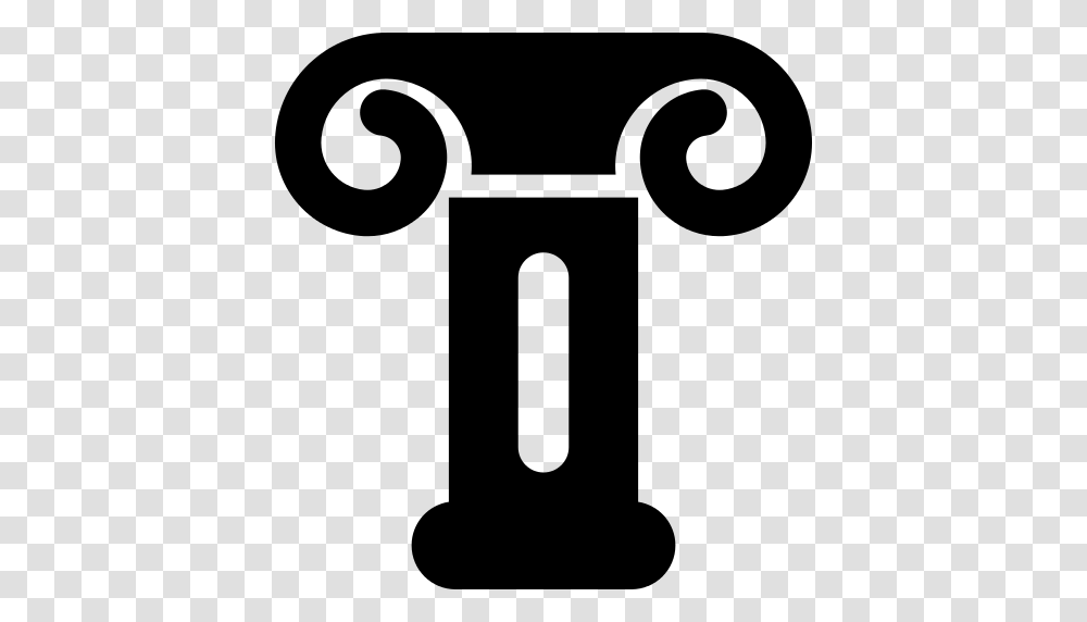 Greek Column Icon, Gray, World Of Warcraft Transparent Png