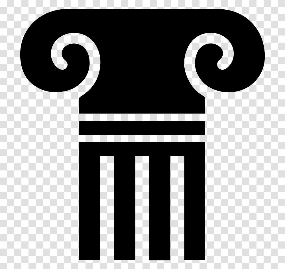 Greek Column Icon White Pillar Icon, Gray, World Of Warcraft Transparent Png