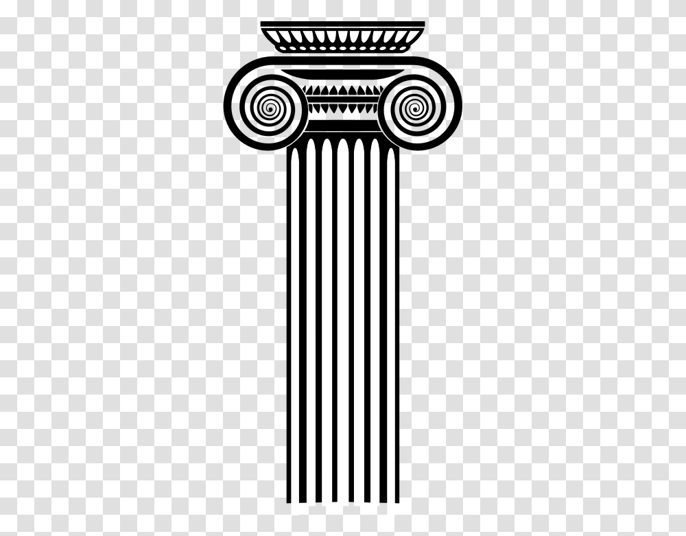 Greek Columns Graphic Buscar Con Google Roman Columns Greek Column Clipart, Symbol, Cutlery, Sweets, Food Transparent Png