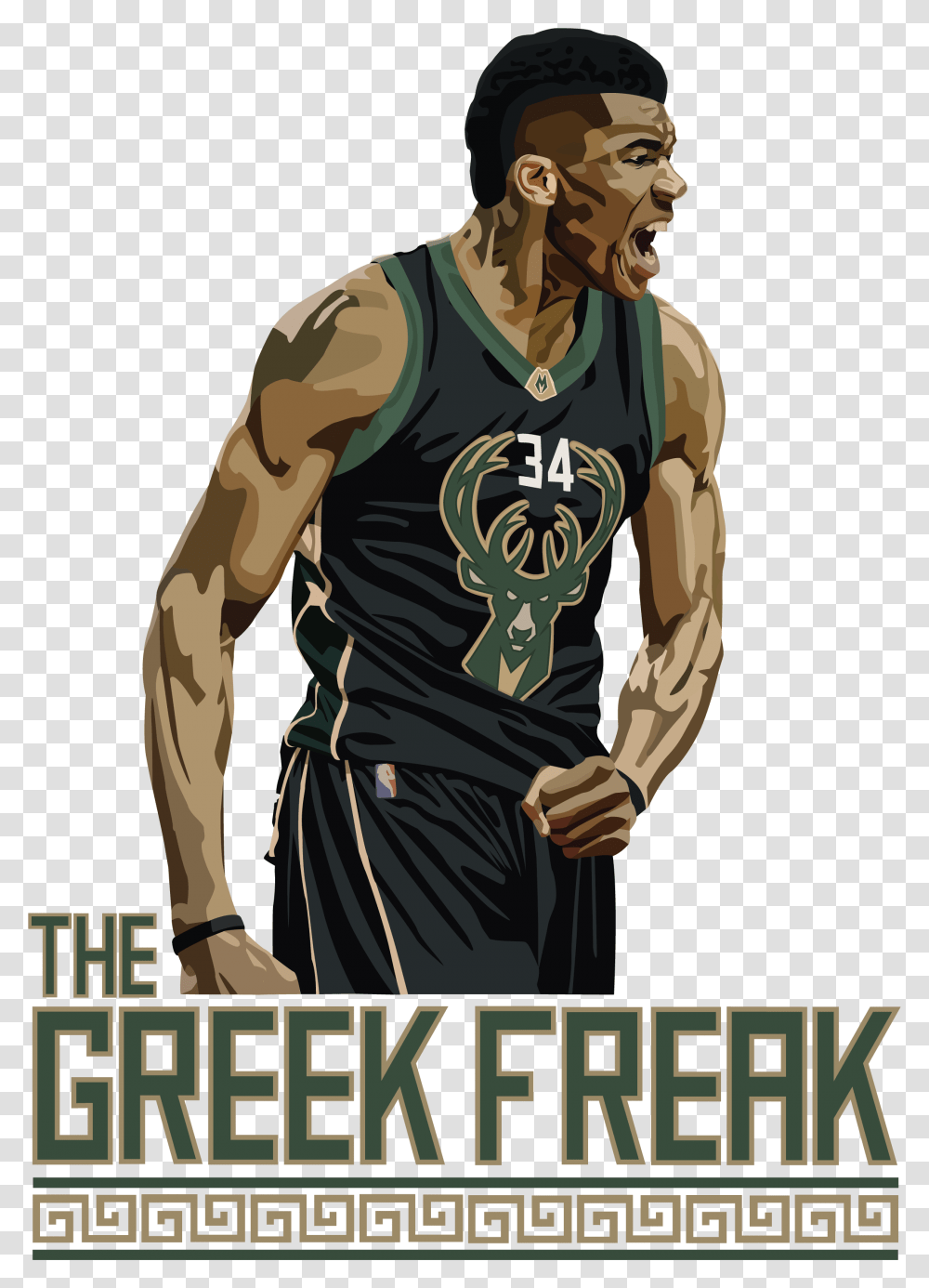 Greek Freak Shirt, Person, Poster, Advertisement Transparent Png