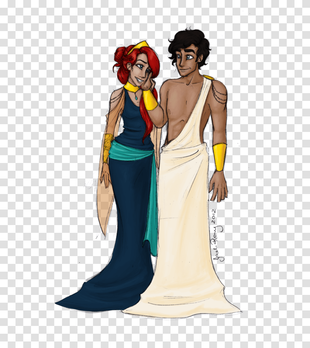 Greek God And Goddess Zeus And Hera, Apparel, Fashion, Person Transparent Png