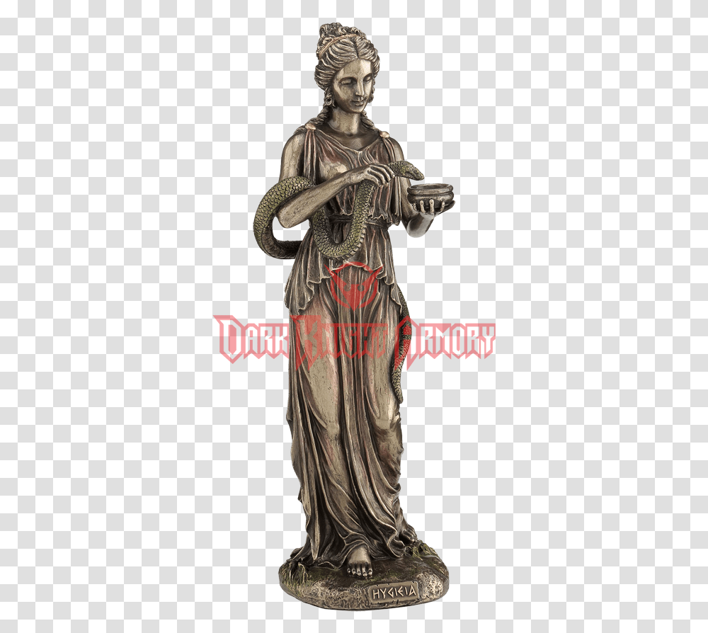 Greek Goddess Hygieia Statue Hygieia Goddess, Sculpture, Person Transparent Png