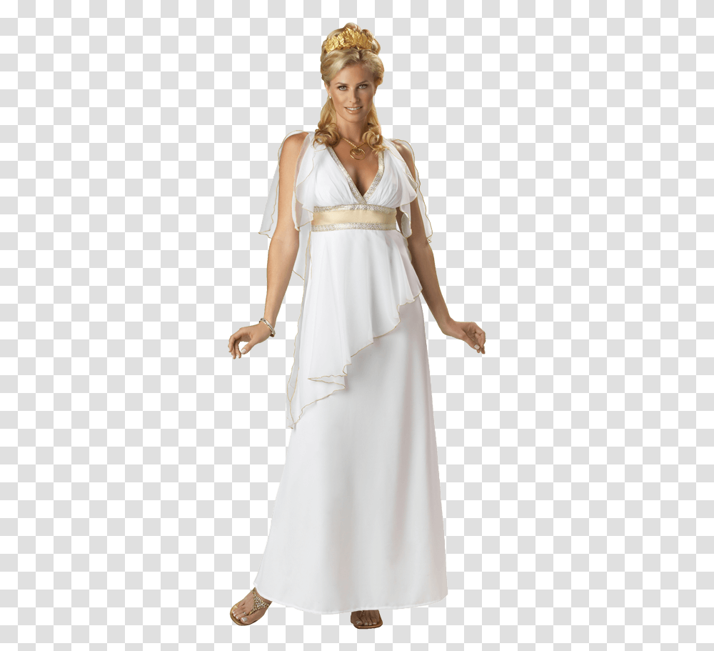 Greek Goddess Women's Costume Greek Goddess Costume, Blouse, Person, Female Transparent Png