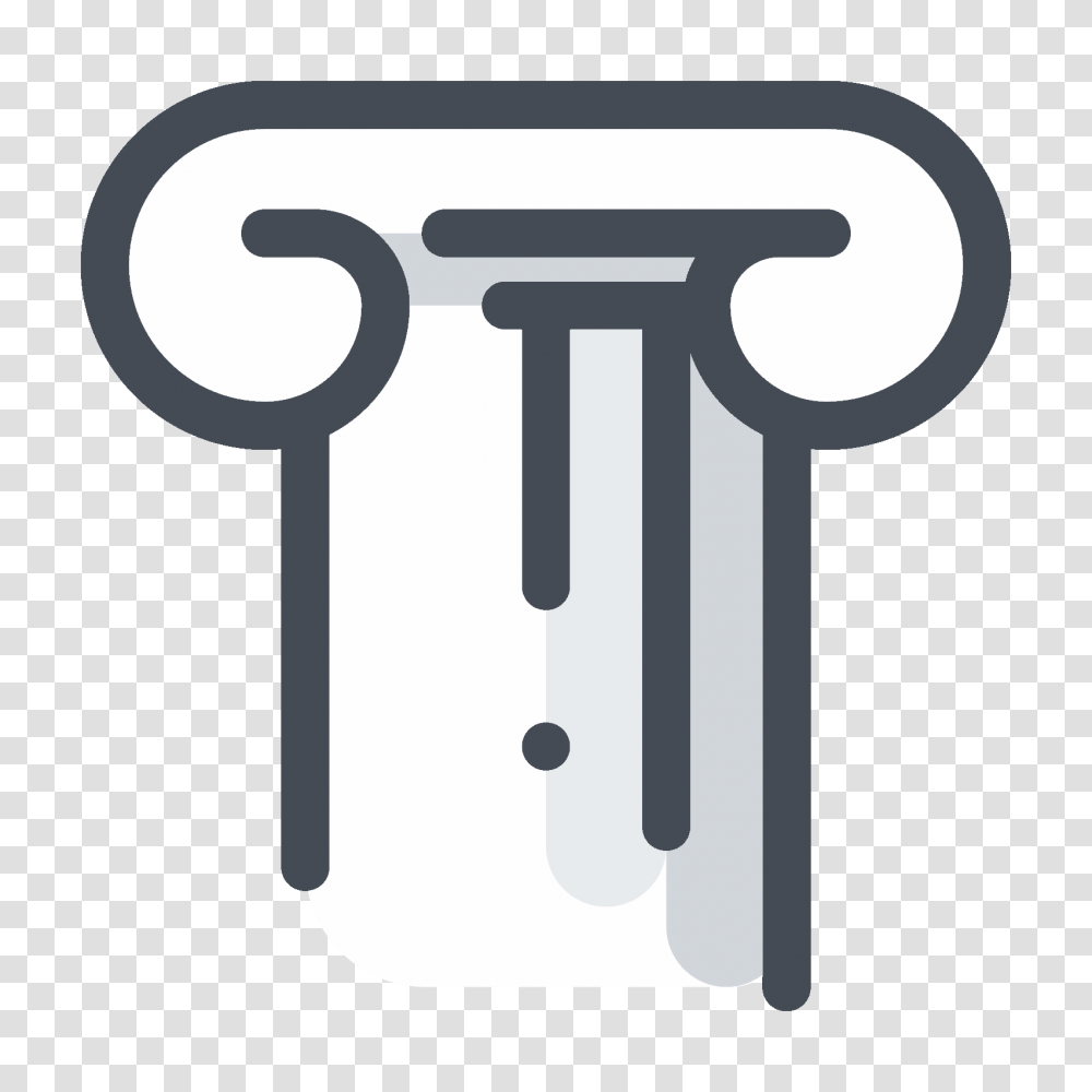 Greek Pillar Capital Icon, Number, Logo Transparent Png