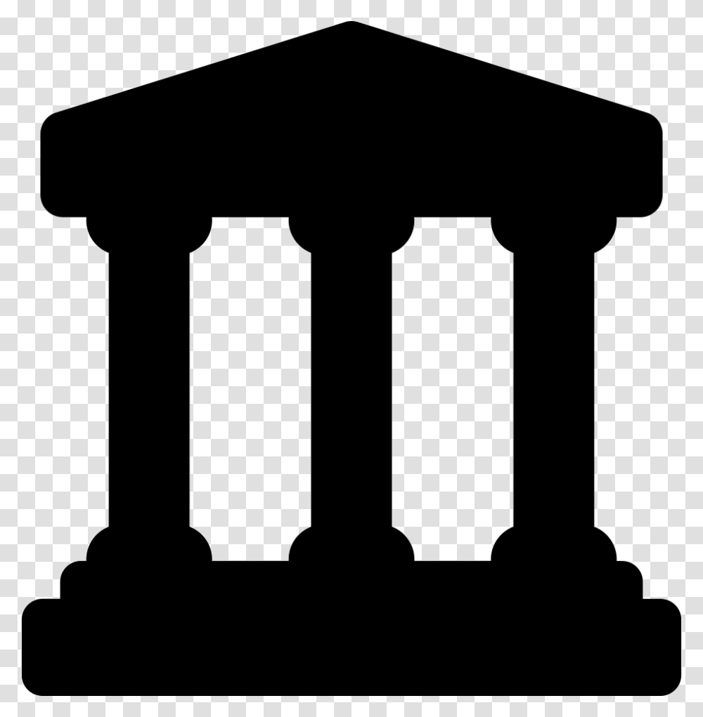 Greek Pillars Icon, Architecture, Building, Axe, Tool Transparent Png