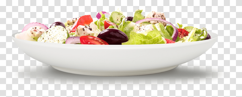 Greek Salad Salad On A Plate, Plant, Food, Dish, Meal Transparent Png