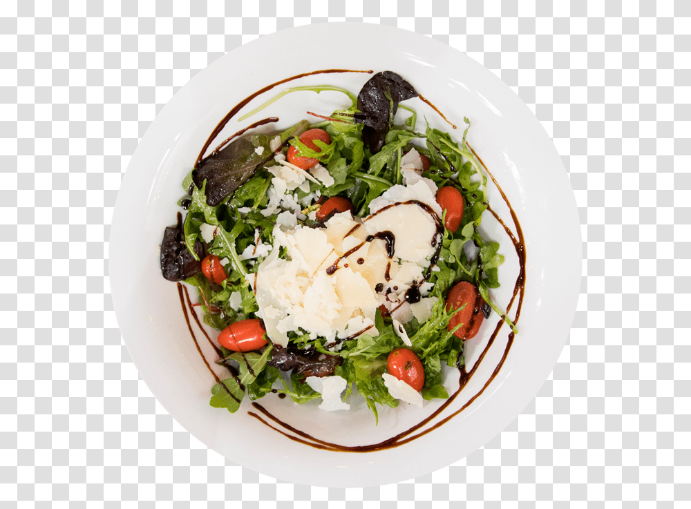 Greek Salad Top View Download Midici Salad, Dish, Meal, Food, Plant Transparent Png