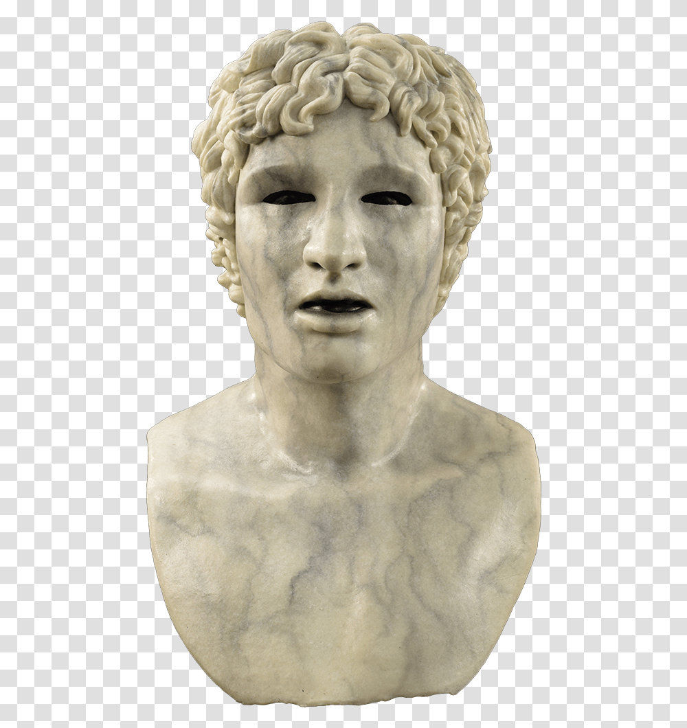 Greek Statue Face, Head, Sculpture, Person Transparent Png