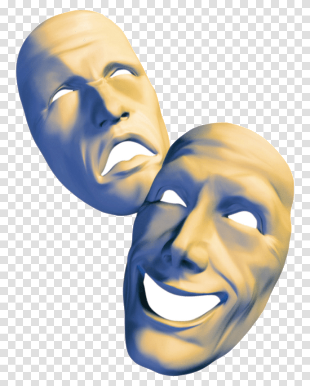 Greek Theatre Masks, Head, Person, Human, Crowd Transparent Png
