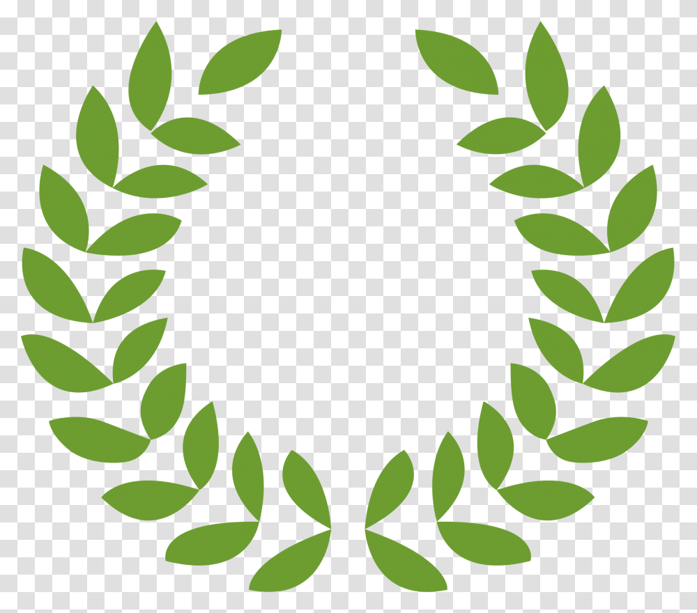 Greek Wreath, Green, Plant, Leaf, Pattern Transparent Png